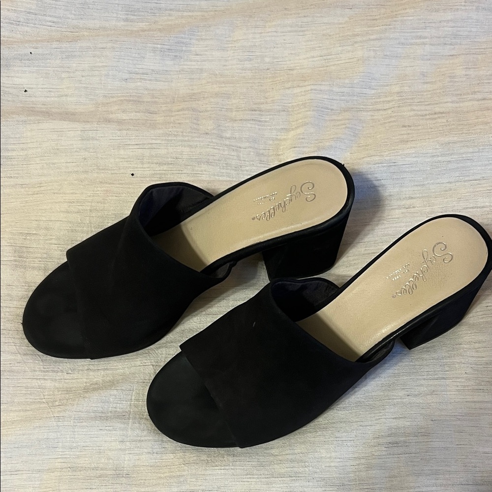 Seychelles Black Mules